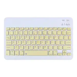 आईपैड 10.2 10.5 10.9 11 12.9 इंच के लिए अल्ट्रा स्लिम मिनी रंगीन गुलाबी कीबोर्ड वायरलेस मैजिक कीबोर्ड