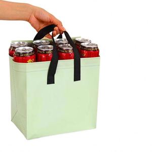 Sac isotherme souple pour livraison de courses et de repas, sac fourre-tout isotherme pour traiteur, sac thermique pour aliments - Product Image 4