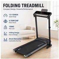 Cinta de Correr Plegable 2 en 1 con Logotipo Personalizado y Marca Privada ZB-HTD, Capacidad de Carga de 150 kg, para Gimnasio en Casa, OEM ODM