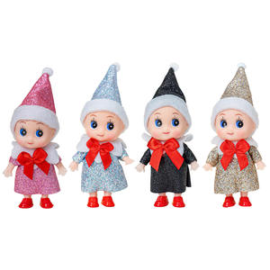Mini Duende Navideño para Decoración <span class=keywords><strong>de</strong></span> Fiestas, Muñeco <span class=keywords><strong>de</strong></span> Niña o Niño, Regalo <span class=keywords><strong>de</strong></span> Navidad, <span class=keywords><strong>Accesorios</strong></span> <span class=keywords><strong>de</strong></span> Decoración para <span class=keywords><strong>Casa</strong></span> <span class=keywords><strong>de</strong></span> Muñecas <span class=keywords><strong>Gabby</strong></span>, Multifuncional - Product Image 3