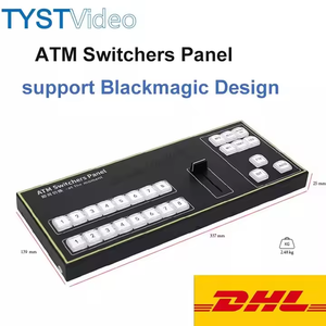 USD412 envío gratis ATM <span class=keywords><strong>Switcher</strong></span> Panel grabación 4K Virtual Studio Video <span class=keywords><strong>Switcher</strong></span> para transmisión en vivo para diseño de magia negra BMD - Product Image 2