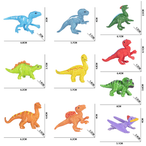 JinYing 30PCS Mini Dinosaure Jouets Ensemble Multi Couleur Plastique <span class=keywords><strong>Dino</strong></span> Figures pour Enfants Party Favors Jeu Éducatif Petits Modèles <span class=keywords><strong>Dino</strong></span> - Product Image 3