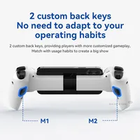 Manette de jeu télescopique sans fil six axes BSP D9 pour tablette PC, compatible PS3, PS4, Android, iOS, Switch, extensible
