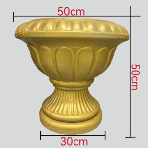 Fabrika doğrudan satış çimento kalıplama beton ekici saksı kalıpları büyük bahçe plastik kalıp beton yuvarlak saksı kalıp - Product Image 1