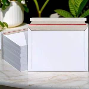 Sobre de Papel Kraft Impermeable Biodegradable y Ecológico para Envíos por USPS, 300 g/m², Reciclable y Duradero - Product Image 3