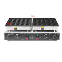 Machine à gaufres et crêpes électrique professionnelle avec fonction muffins, 50 cavités mini en acier inoxydable, nouvelle machine de haute qualité