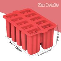 Qualité alimentaire Sans BPA Personnalisé Nouveau 10 cavités Silicone Pop Makers Popsicles Moules pour crème glacée Popsicles