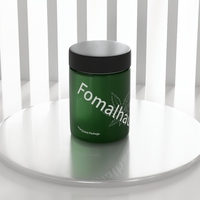 Bouteilles en verre de capsule de pilule personnalisées de 150ml Conteneur de bouteille de vitamine gommeuse en gros