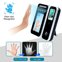 Software en la Nube, WiFi, API, Control de Asistencia con Huella Dactilar y Reconocimiento Facial para Oficina, Registro de Tiempo, Batería de Respaldo USB de 2000 mAh