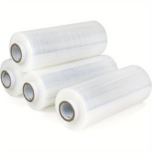 Factory Cheap Price Transparent Plastic Pallet Wrapping <strong>Film</strong> Plastic Polyethylene <strong>Film</strong> Pallet Lldpe Wrap Strech Foil <strong>Film</strong> - Product Image 1