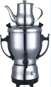 La migliore vendita 5L acciaio inossidabile elettrico Turkish tea maker <span class=keywords><strong>russo</strong></span> <span class=keywords><strong>samovar</strong></span> con placcatura dorata - Product Image 2