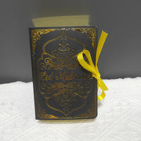 Boîte à bonbons Eid Mubarak Boîte cadeau de mariage étoile de lune Boîte de décoration cadeau EID MUBARAK Fournitures de décoration de fête