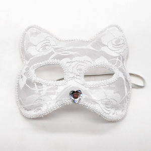 Fête vacances fournitures masque fête fournitures femmes habiller chat Style dentelle noir masque pour les yeux Sexy masque Date habiller accessoires cadeau - Product Image 3