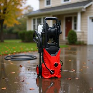 Nettoyeur haute pression électrique 1800W 2030PSI avec enrouleur de tuyau pour le nettoyage extérieur - Product Image 2