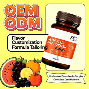Großhandel Slim Plus Natürliche Kräuter-Fettverbrennungs-Tabletten 60 Stück Stoffwechsel-Unterstützung Gesunde Entgiftung für Erwachsene OEM ODM Großmengenlieferung - Product Image 5