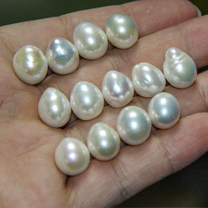 Perle d'acqua dolce Haiyang, perle d'acqua dolce naturali, perle sfuse a forma di goccia d'acqua, perle barocche - Product Image 4