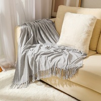 Qualité Chenille Gland Couverture Couvertures Canapé Serviette Couverture De Lit Jeter Couverture pour Sommeil Sieste Feuille