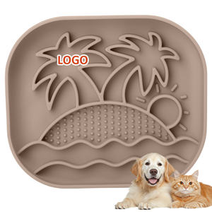 Design personalizado Silicone Alimentador Lento Dog <span class=keywords><strong>Bowl</strong></span> Eco Seguro Não Tóxico <span class=keywords><strong>Pet</strong></span> Food Dish Coração Forma Chew Resistant <span class=keywords><strong>Bowl</strong></span> para Puppy Dogs - Product Image 1