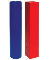 Équipements d'entraînement de rugby de bonne qualité chinois KR Fitness KR-045, taille personnalisée, protection de poteau en mousse, rembourrage de poteau, tapis