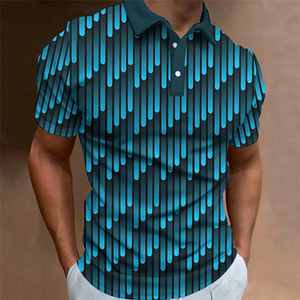 Polo Deportivo de Alta Calidad para Hombre, 100% Algodón Ecológico, Secado Rápido, Mangas Cortas, Bordado Jacquard con Cuentas, Promocional - Product Image 1