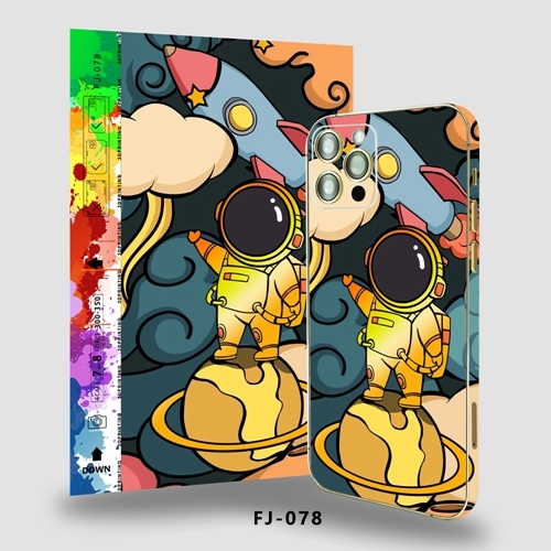 Mobile Phone Skin Sticker Smart Phone Back Sticker Good Quality Multicolor for All Kinds of Mobile Phone 3D