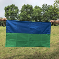 Drapeau publicitaire léger en polyester pour événements sportifs (badminton, tennis) avec impression par sublimation personnalisée et logo sur mesure