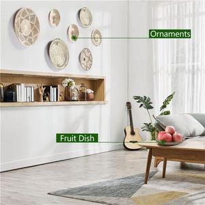 Décoration Murale <span class=keywords><strong>Lavande</strong></span> Textile Maison Décorations pour <span class=keywords><strong>la</strong></span> Pièce Suspension Murale Brillante Chaîne Rustique Suspendue - Product Image 4