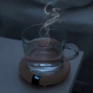 Nouvel Arrivage Chauffe-tasse USB pour Bureau à Domicile avec Affichage Numérique, Design Portable, 3 Températures, Minuteur 8H, pour Café/Tasse en Verre, Logo Personnalisé - Product Image 5