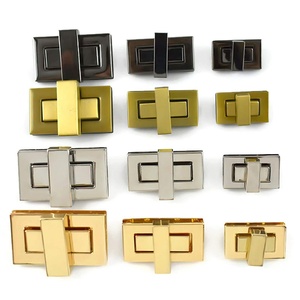 Twist Turn Lock <b>Purse</b> Closure Leather Craft Accessory Bag Hardware - Product Image 1