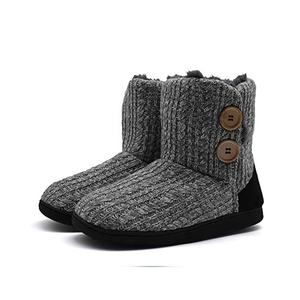 Custom <strong>Men</strong> and Women Nice Cheap Knitted Warm Soft Winter <strong>Snow</strong> <strong>Boots</strong> - Product Image 1