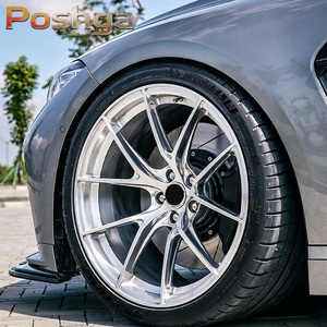 18 19 20 Inch Lightweight Alloy Passenger Car Rims Forged <strong>Wheels</strong> 5x114.3 5x120 Silver 5 <strong>Spoke</strong> for Mazda bmw audi Benzi - Product Image 1