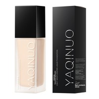 Fond de Teint Liquide Hydratant Léger Longue Tenue Anti-Bavures Non-Cakey pour Peaux Mixtes Marque Privée