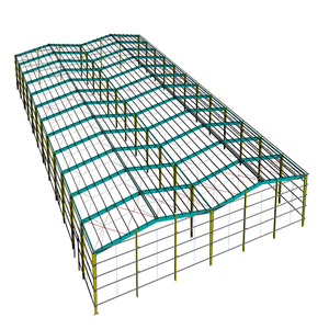 Welded Arched Light Steel <b>Frame</b> Carport Popular for Home Garage and Outdoor Storage Shed Use - Product Image 5
