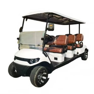 Carrito de Golf de 6 Plazas de Largo Alcance con Autonomía de 50-70 km y Velocidad Máxima de 30-50 km/h, Precio Bajo de Fábrica, Alta Calidad, Eléctrico - Product Image 1