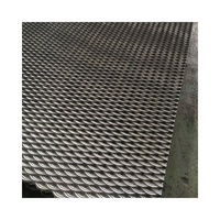 Galvanisation à chaud 5mm d'épaisseur maille d'aluminium expansée bâtiment couloir sécurité plancher toiture feuille d'expansion en aluminium