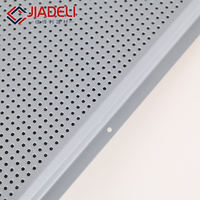 Panel de Techo Metálico Impermeable de Aluminio Perforado Insonorizado de 600x600 para Diseño de Interiores y Decoración