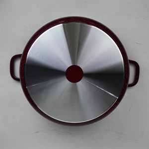 Set di Pentole per Zuppa in Alluminio Antiaderente da 44cm, Casseruola Antiaderente con Coperchio in Vetro - Product Image 4