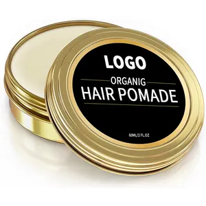 Private Label Wave Pomade Sulfat freie Formgebung und Bio-Mode-Styling Strong Hold Edge Control Pomade Matt