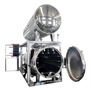 Hot Sale food sterilizing equipment sterilization with water bath equipment technique autoclave sterilization machine