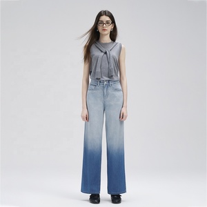 Jeans Lunghi da Donna in Cotone 100% a Vita Media, Gamba Larga, Vestibilità Comoda, Lavabili, Estivi, Casual - Disponibili Subito - Direttamente dalla Fabbrica - Product Image 5