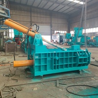 Presse à balles hydraulique pour métaux ferreux, machine de pressage de métaux pour le recyclage des déchets d'acier, de cuivre et d'aluminium