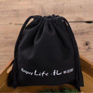High Quality Cotton Fabric Drawstring Jewelry Gift <strong>Dust</strong> <strong>Bags</strong> Pouches With logo Printing for <strong>Handbags</strong> and Shoes - Product Image 4
