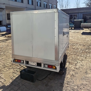 Triciclo Refrigerado a Gasolina, Vehículo <span class=keywords><strong>de</strong></span> 3 Ruedas con Almacenamiento en Frío Móvil para Transporte <span class=keywords><strong>de</strong></span> Alimentos Congelados, Carne, Frutas y Helados - Product Image 4