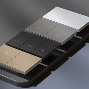 Touchmi cuộc sống thông minh <span class=keywords><strong>Wifi</strong></span> cho tuya chúng tôi tiêu chuẩn PC chất liệu tường đẩy chuyển đổi ánh sáng mà làm việc với Google nhà Alexa & ZigBee - Product Image 2