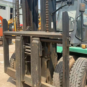 בשימוש komatsu <span class=keywords><strong>tcm</strong></span> mitsubishi 15ton מלגזה 4.5 מ 'מיצובישי 10ton יד שנייה מיכל מלגזה צד - Product Image 2