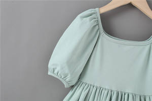 Vestito Casual Estivo per Bambina, Abbigliamento Boutique Carino <span class=keywords><strong>in</strong></span> Cotone Elasticizzato con Stampa, Abiti per Bambine 2-10 Anni, Vestiti Girevoli per Ragazze - Product Image 3