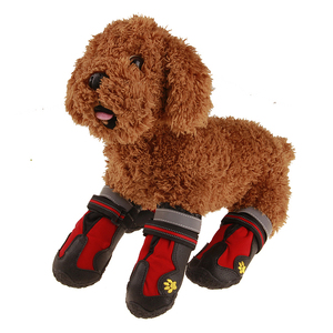 Chaussures antidérapantes en caoutchouc pour chien, bottes <span class=keywords><strong>de</strong></span> <span class=keywords><strong>pluie</strong></span>, confortables, imperméables, <span class=keywords><strong>de</strong></span> couleur, originales, offre spéciale - Product Image 3
