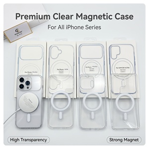 Funda Transparente para iPhone 15 16 17 PRO iPhone 18 Pro Max <span class=keywords><strong>Samsung</strong></span> S26 S25 Ultra, Resistente a Impactos, <span class=keywords><strong>Precio</strong></span> <span class=keywords><strong>de</strong></span> Fábrica - Product Image 1