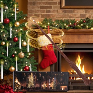 <span class=keywords><strong>Bougie</strong></span> à LED suspendue magique flottante sans flamme à piles avec baguette à distance Halloween Décoration de fête de mariage de Noël - Product Image 4