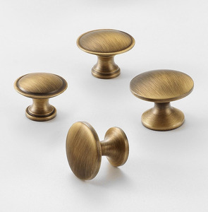 Hot bán rắn cổ Brass tủ xử lý và knobs cho đồ nội thất ngăn kéo kéo - Product Image 5